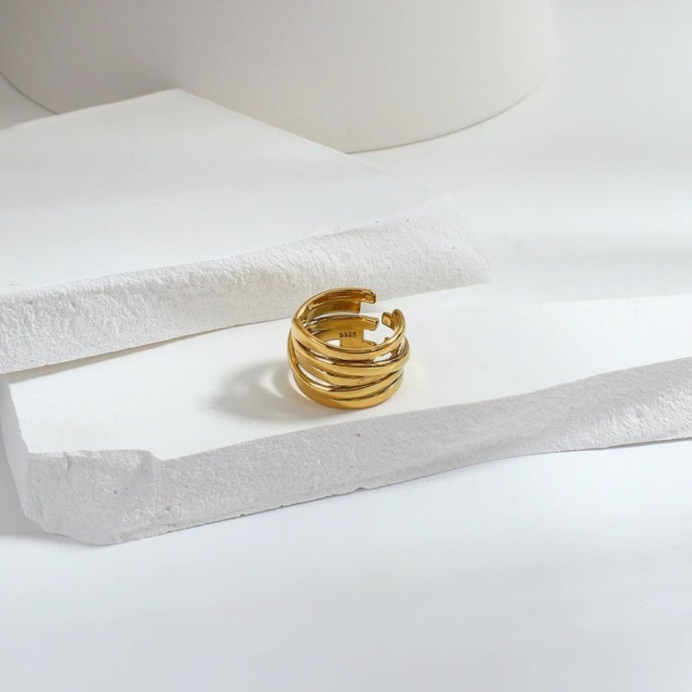 Adjustable Gold Ring